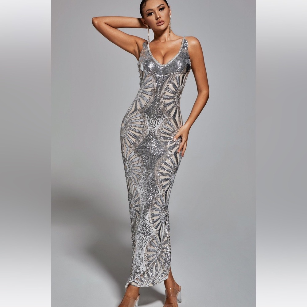 Embellished dress from Bella Barnett